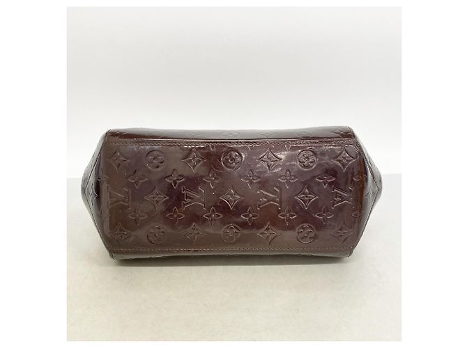 Borsa Louis Vuitton Vernis Sherwood PM Bordò - vista 3