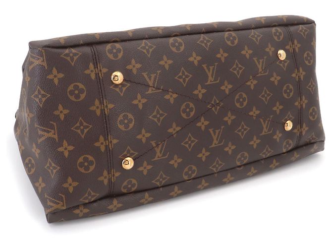 Borsa a Spalla Louis Vuitton Artsy MM Monogram Marrone Monogramma - vista 5