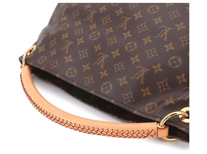 Borsa a Spalla Louis Vuitton Artsy MM Monogram Marrone Monogramma - vista 6