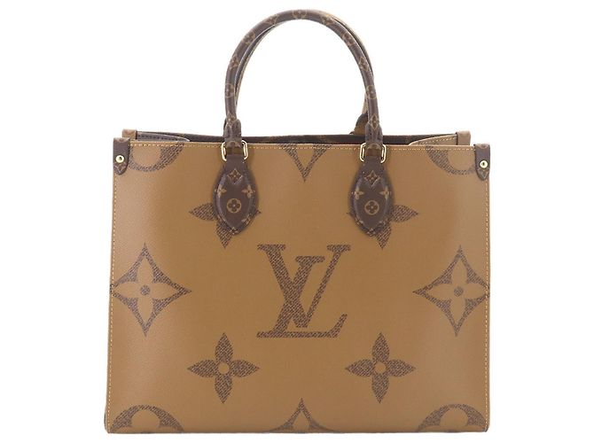 Tote 2-way Louis Vuitton Onthego MM Monogram Giant Monogramma - vista 3