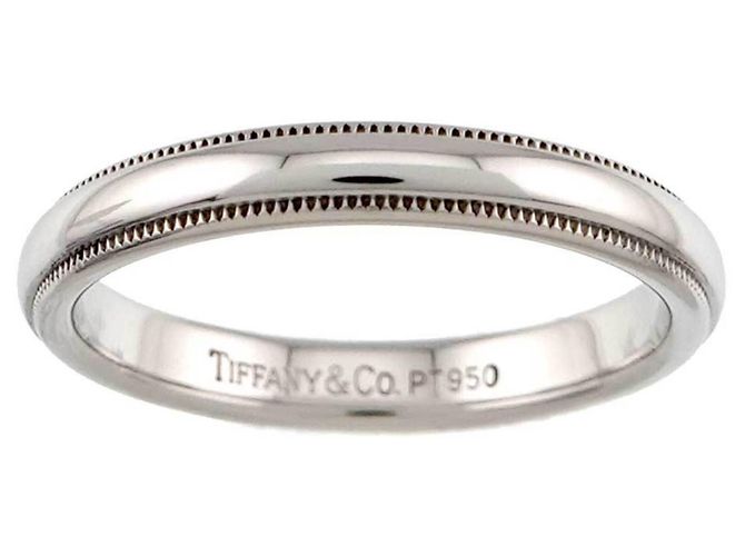 Tiffany & Co. Milgrain Ring in Platin - Ansicht 2