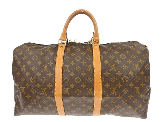 Louis Vuitton Keepall Monogram Canvas 50 Brown - view 2