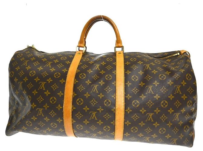 Louis Vuitton Keepall Monogram Canvas 60 Marrone - vista 2