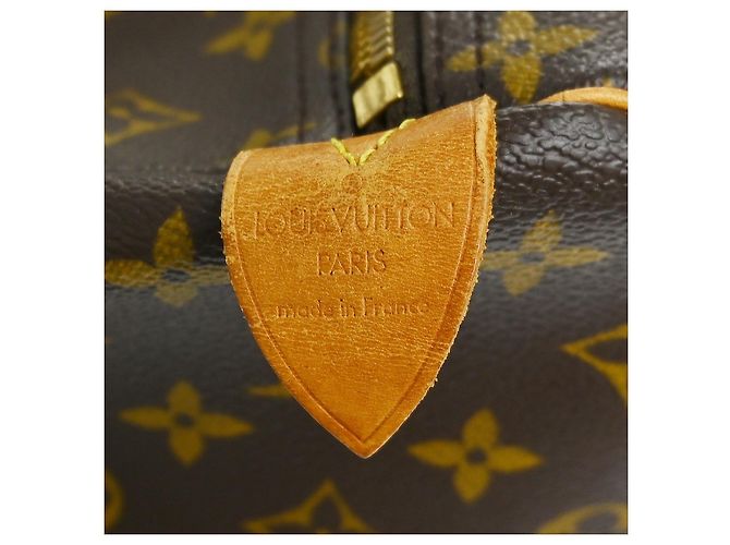 Louis Vuitton Keepall Monogram Canvas 60 Marrone - vista 4