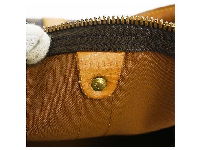 Louis Vuitton Keepall Monogram Canvas 60 Marrone - vista 5