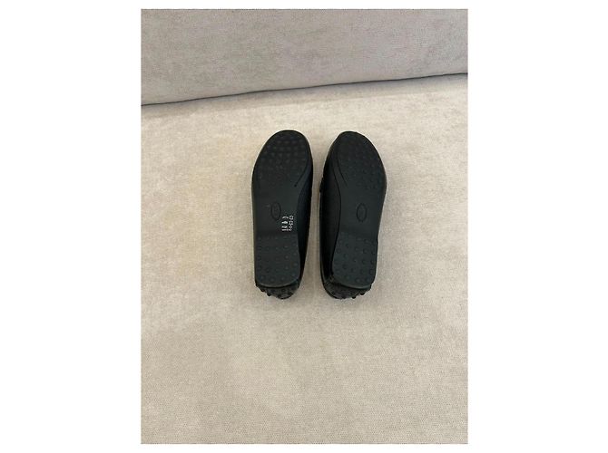 Tod's Loafer aus schwarzem Python-Leder - Ansicht 7