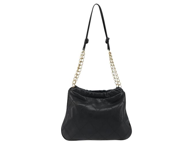 Tote con catena in pelle Chanel Nero - vista 2