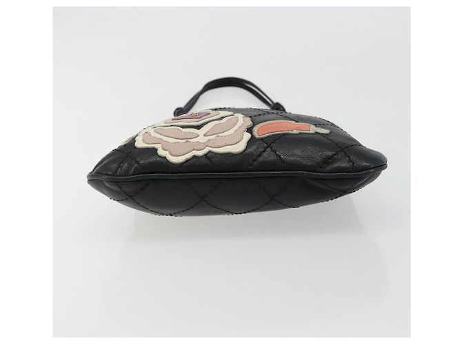 Tote con catena in pelle Chanel Nero - vista 5