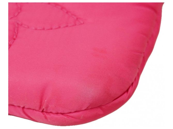 Borsa a tracolla Louis Vuitton Monogram Multi Pochette Accessoires Nero Fuschia - vista 6