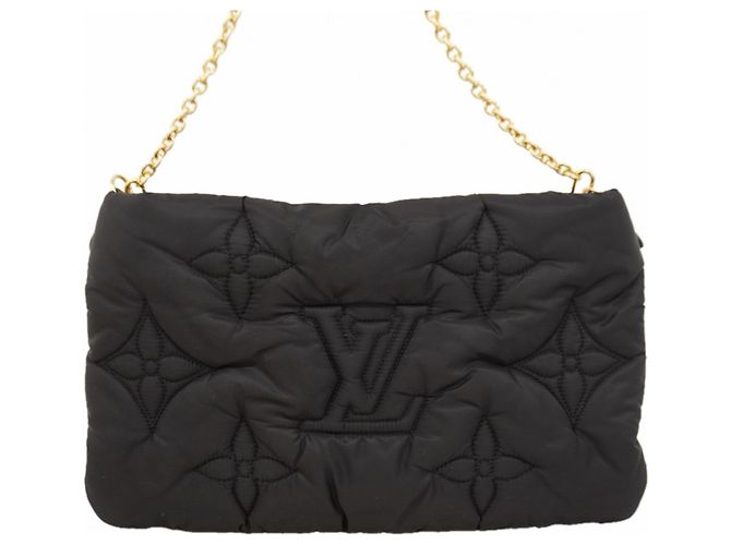 Borsa a tracolla Louis Vuitton Monogram Multi Pochette Accessoires Nero Fuschia - vista 8