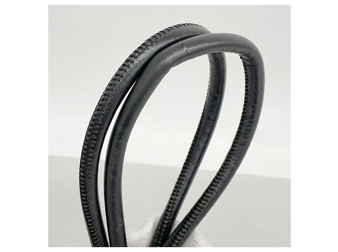 Borsa a tracolla Chanel Cambon in agnello Nero - vista 7