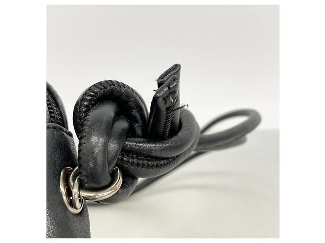 Borsa a tracolla Chanel Cambon in agnello Nero - vista 8