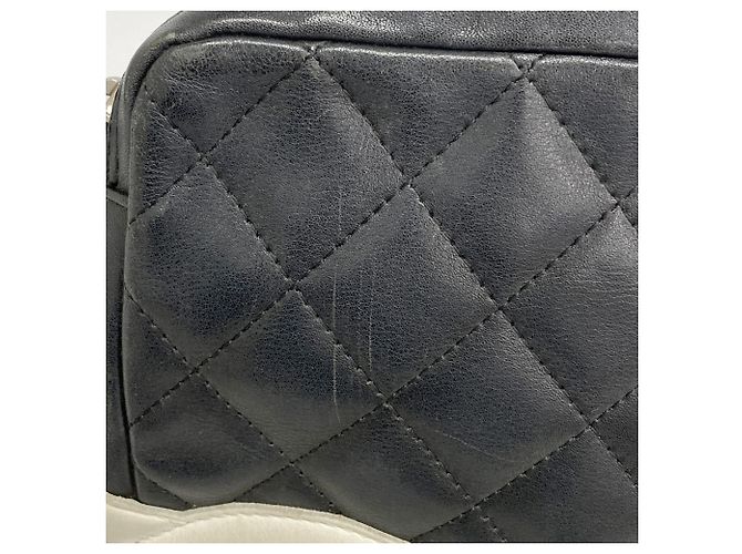 Borsa a tracolla Chanel Cambon in agnello Nero - vista 9