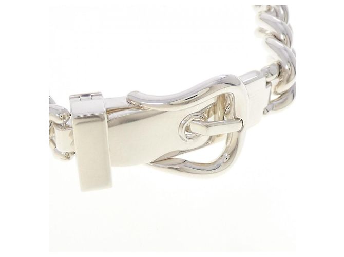 Bracciale rigido Hermès Hermès Boucles Sellier Inflexible GM - vista 2