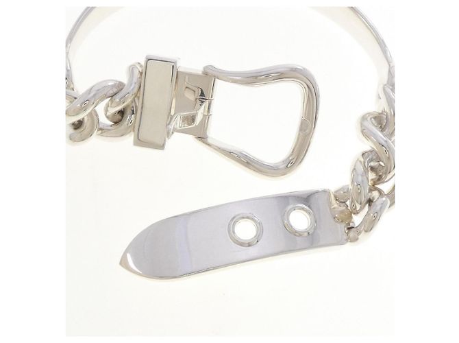 Bracciale rigido Hermès Hermès Boucles Sellier Inflexible GM - vista 3