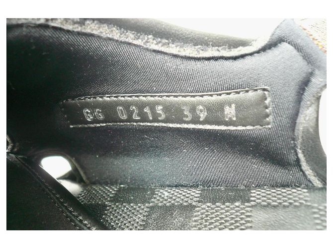 LOUIS VUITTON Sandali Chameleon comfort 39 NUOVI Marrone Nero Monogramma - vista 5