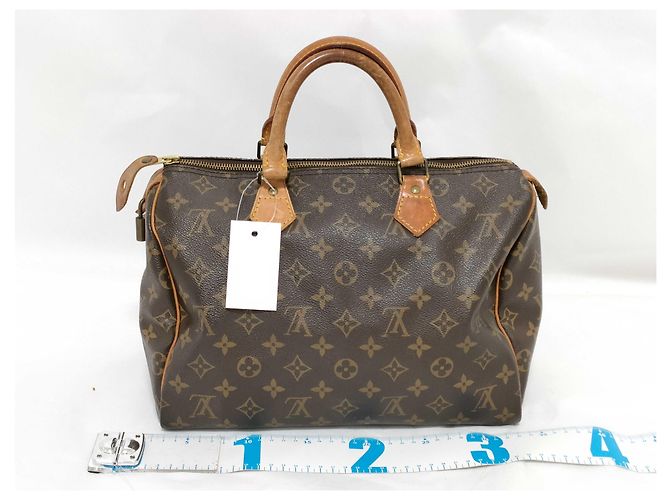 Louis Vuitton Speedy Monogram Canvas 30 Marrone - vista 2