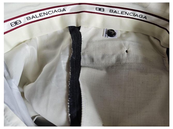 Fato Balenciaga em Lã de Tasmânia Cinzento - vista 9