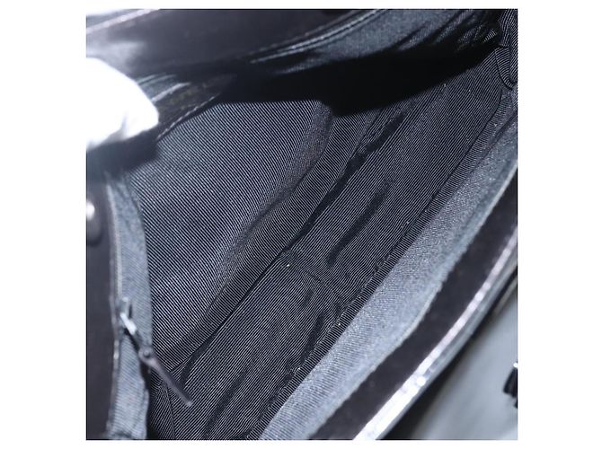 Chanel Vintage Flap Lackleder Schwarz - Ansicht 5