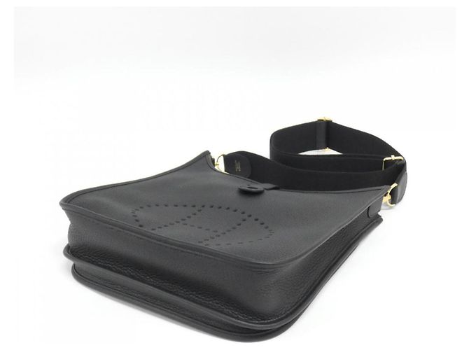 Hermès Borsa a Spalla Hermes Evelyne 3 PM Nero - vista 3