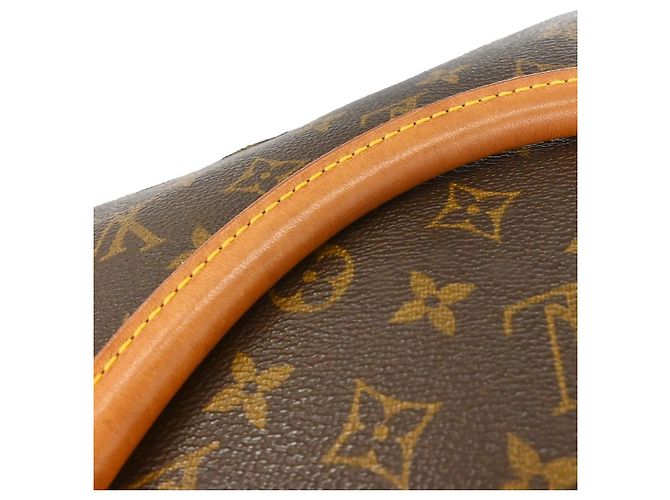 Borsa Louis Vuitton Monogram Looping in Canvas Monogram GM Marrone - vista 6