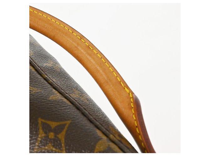 Borsa Louis Vuitton Monogram Looping in Canvas Monogram GM Marrone - vista 7