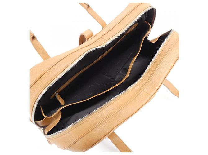Borsa Loewe Senda in pelle marrone chiaro - vista 9