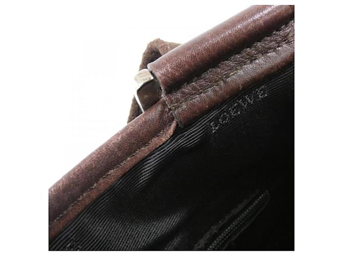 Borsa a tracolla marrone Loewe - vista 8