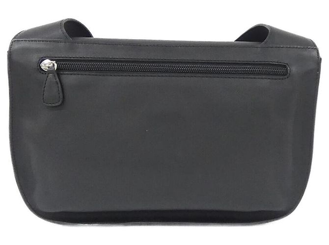 Borsa a tracolla in pelle nera Loewe Nero - vista 2