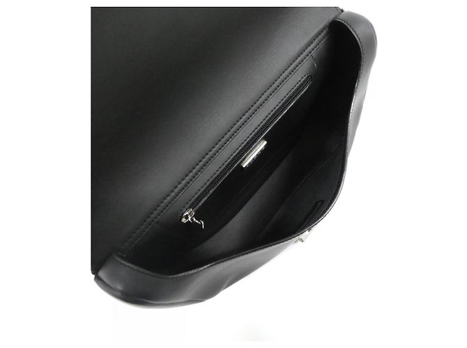 Borsa a tracolla in pelle nera Loewe Nero - vista 8