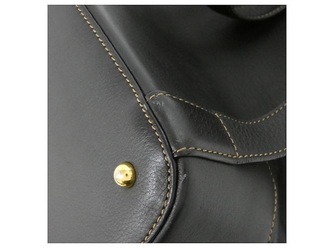 Zaino Loewe in pelle nera Nero - vista 3