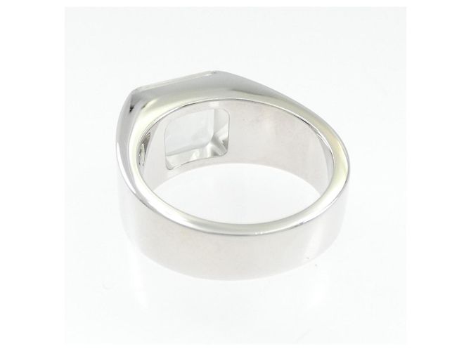 Cartier Tank Ring - 18K Weißgold mit Mondstein - Ansicht 3
