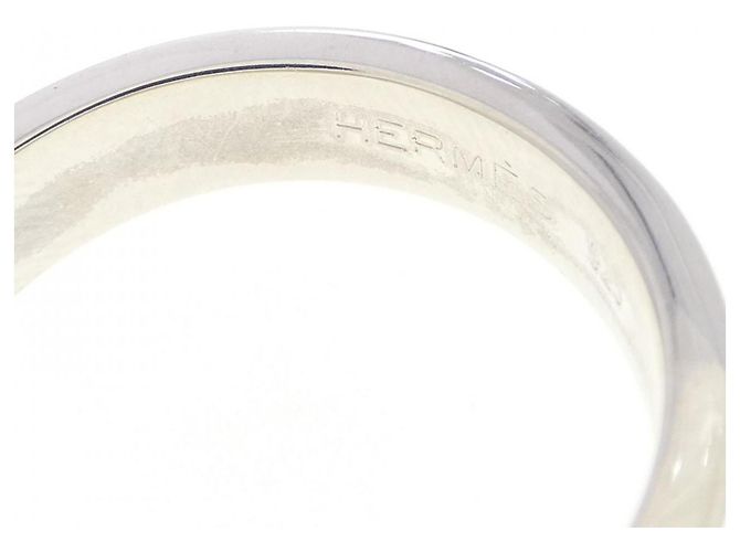 Ring Hermès Anello a fascia in argento 925 Hermes - vista 4