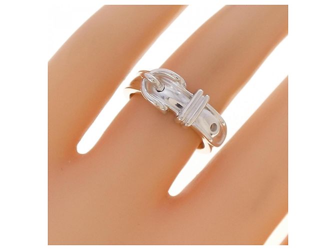 Ring Hermès Anello a fascia in argento 925 Hermes - vista 5