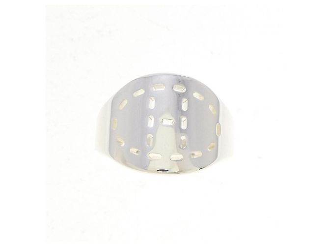 Ring Hermès Anello a fascia in argento 925 Hermes - vista 2