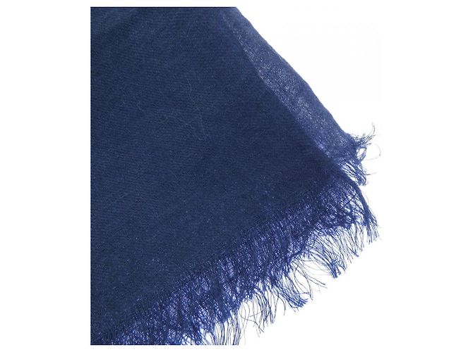Hermès Stola Hermes So H394831T Blu navy - vista 2