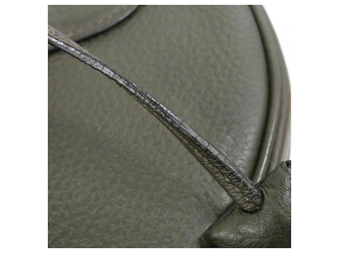 Hermès Borsa Hermes Intercity Verde - vista 5