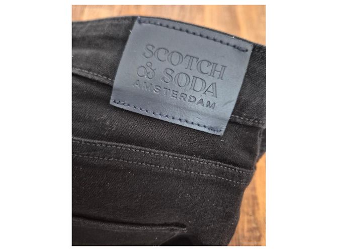 Autre Marque Vaqueros Skinny Scotch & Soda Amsterdam - Negro - vista 2