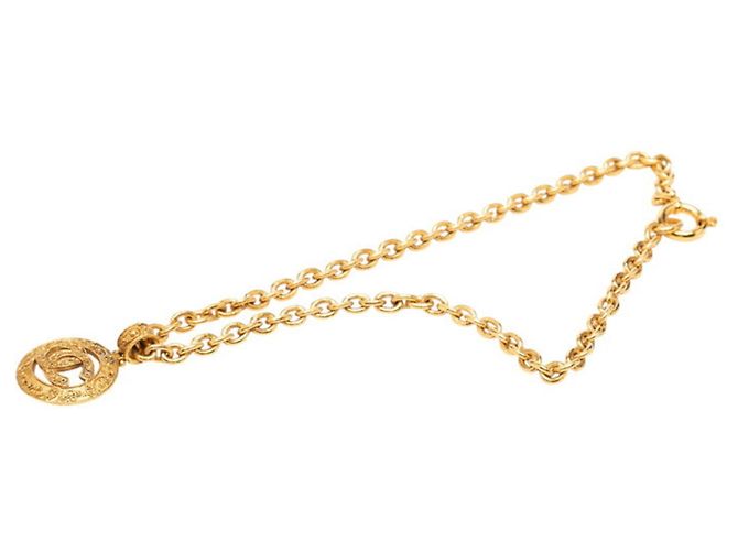 Collana con pendente a catena con il logo Coco di Chanel - vista 3