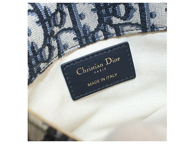 Borsa a tracolla Christian Dior DIOR Body Bag Belt Saddle in Navy Blu navy - vista 4