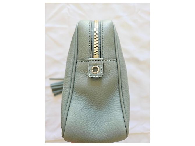 Gucci Soho Chain Borsa a Tracolla Pelle Blu Grigio Blu chiaro - vista 5