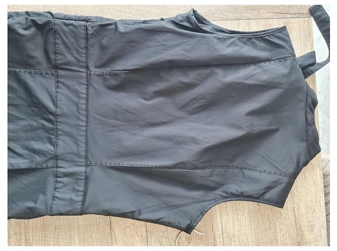 Vestido Gucci negro sin mangas de algodón - vista 3