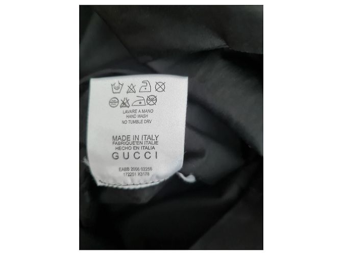Vestido Gucci negro sin mangas de algodón - vista 4