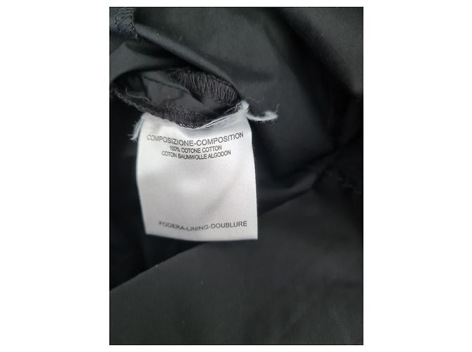 Vestido Gucci negro sin mangas de algodón - vista 5