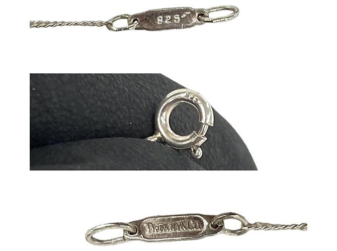 Tiffany & Co Collar de cuerda Tiffany Twist Knot Plata Dorado - vista 3