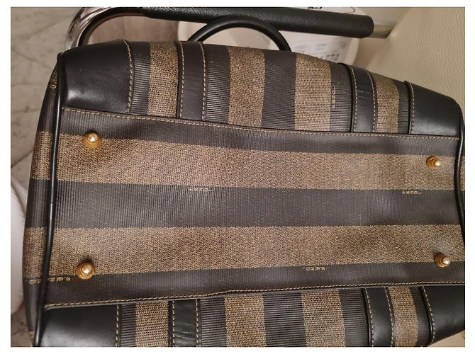 Borsa Boston Fendi Pequin - vista 12