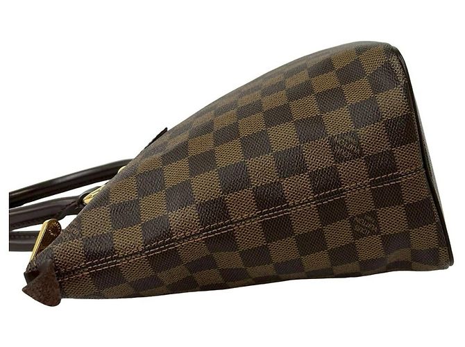 Borsa Louis Vuitton Saleya PM Damier Pattern Marrone - vista 5
