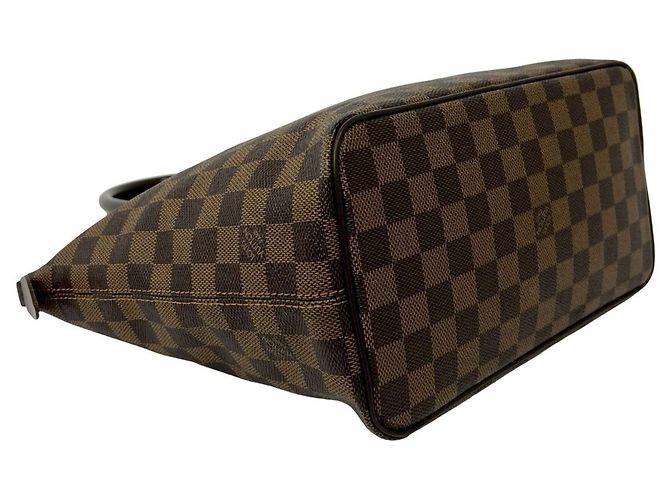 Borsa Louis Vuitton Saleya PM Damier Pattern Marrone - vista 7