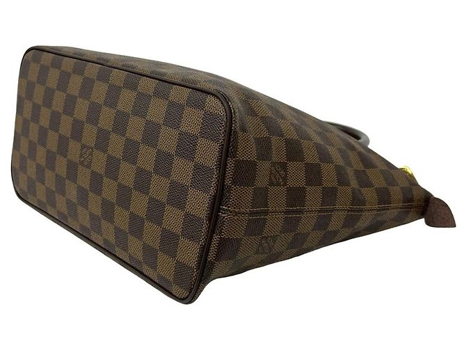 Borsa Louis Vuitton Saleya PM Damier Pattern Marrone - vista 8