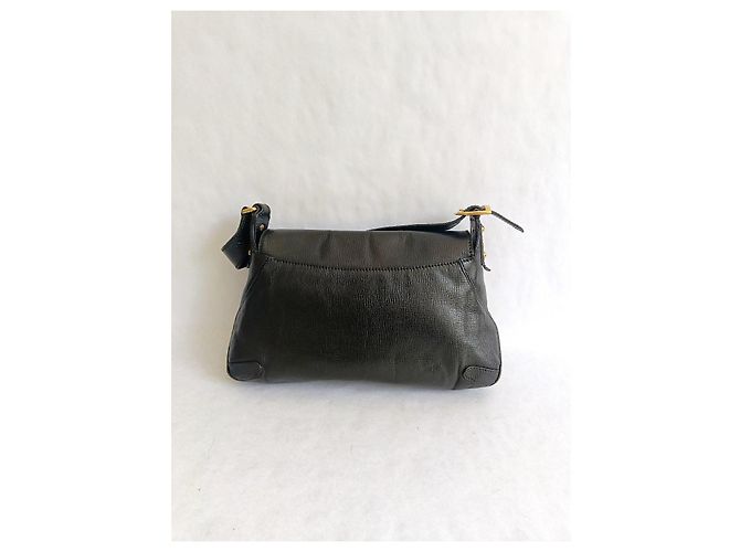 Gucci Borsa a tracolla Horsebit in pelle nera Nero D'oro - vista 3